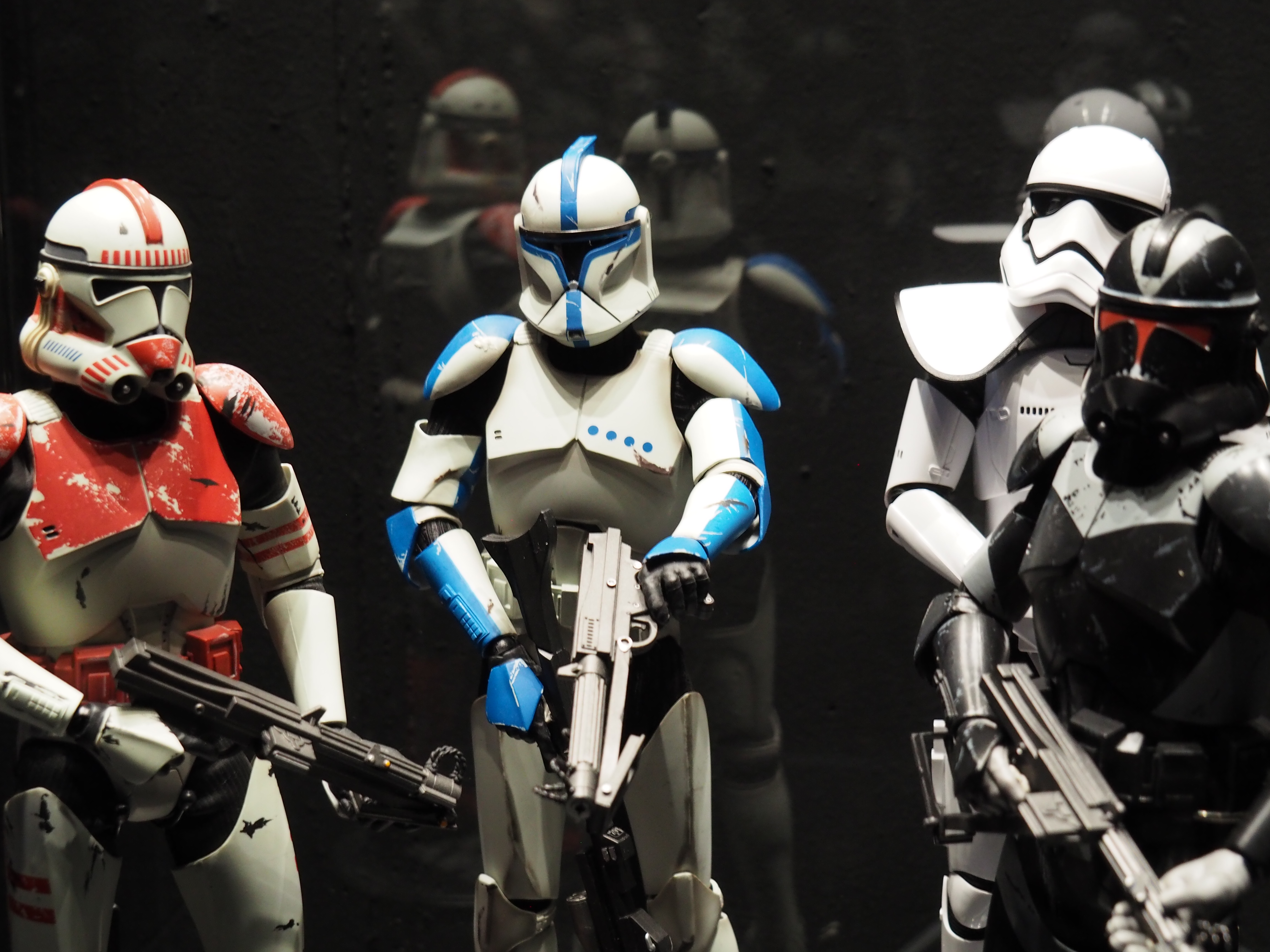 Sturmtrooper und Klone